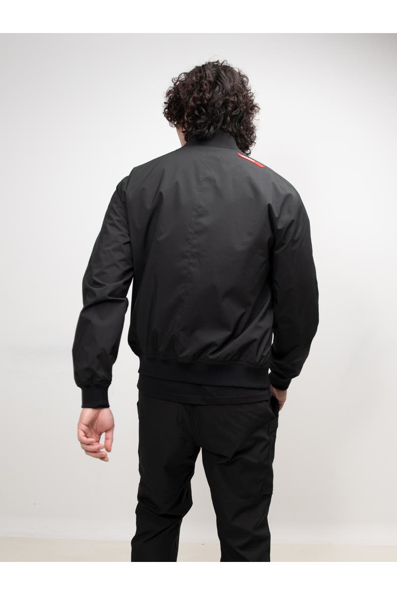 Oberon Tech Bomber Jacket, Alternate, color, Black