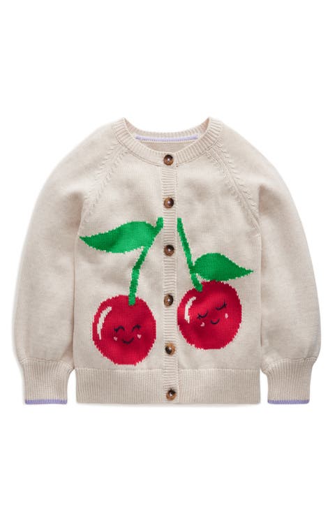 Kids' Fun Logo Cardigan