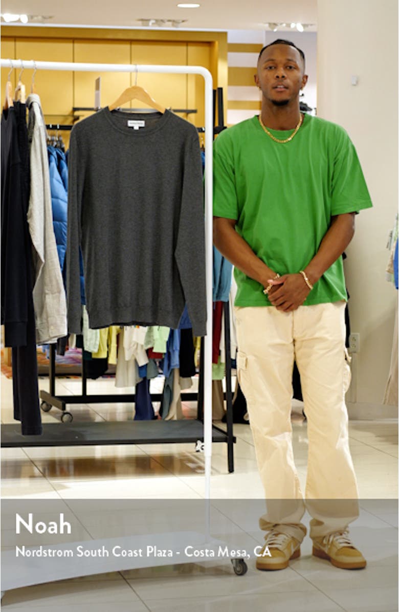 Cotton & Silk Crewneck Sweater, sales video thumbnail