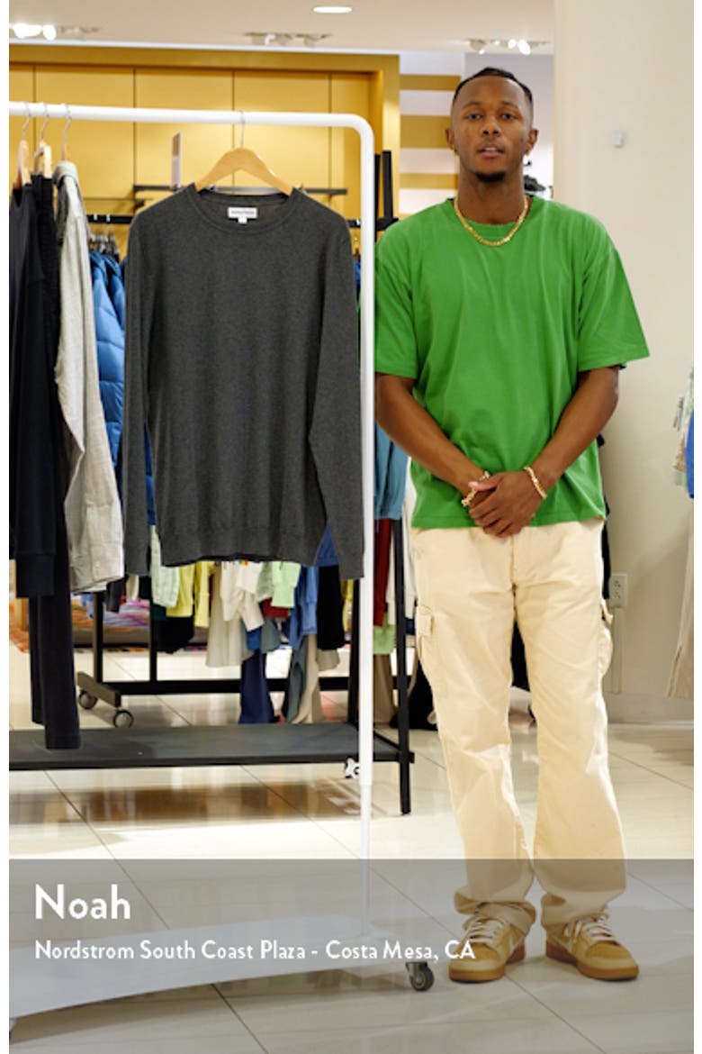 Cotton & Silk Crewneck Sweater video
