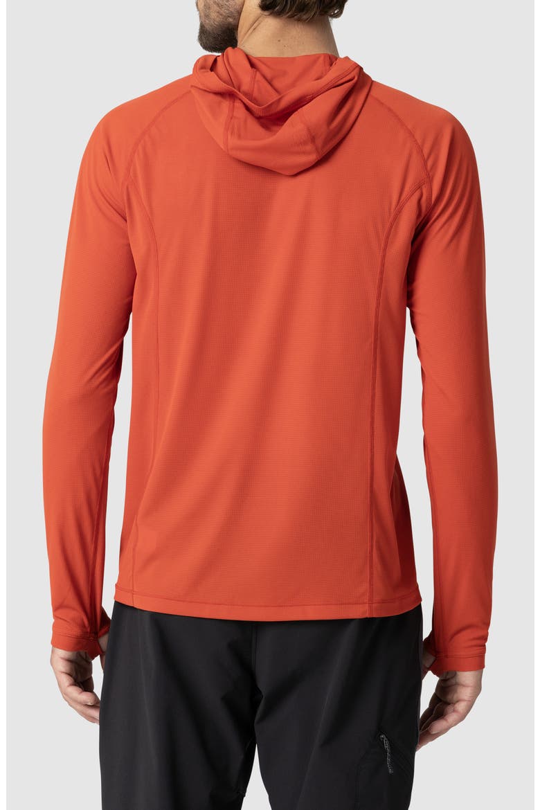Echo Recycled Polyester Hoodie, Alternate, color, CARDINAL