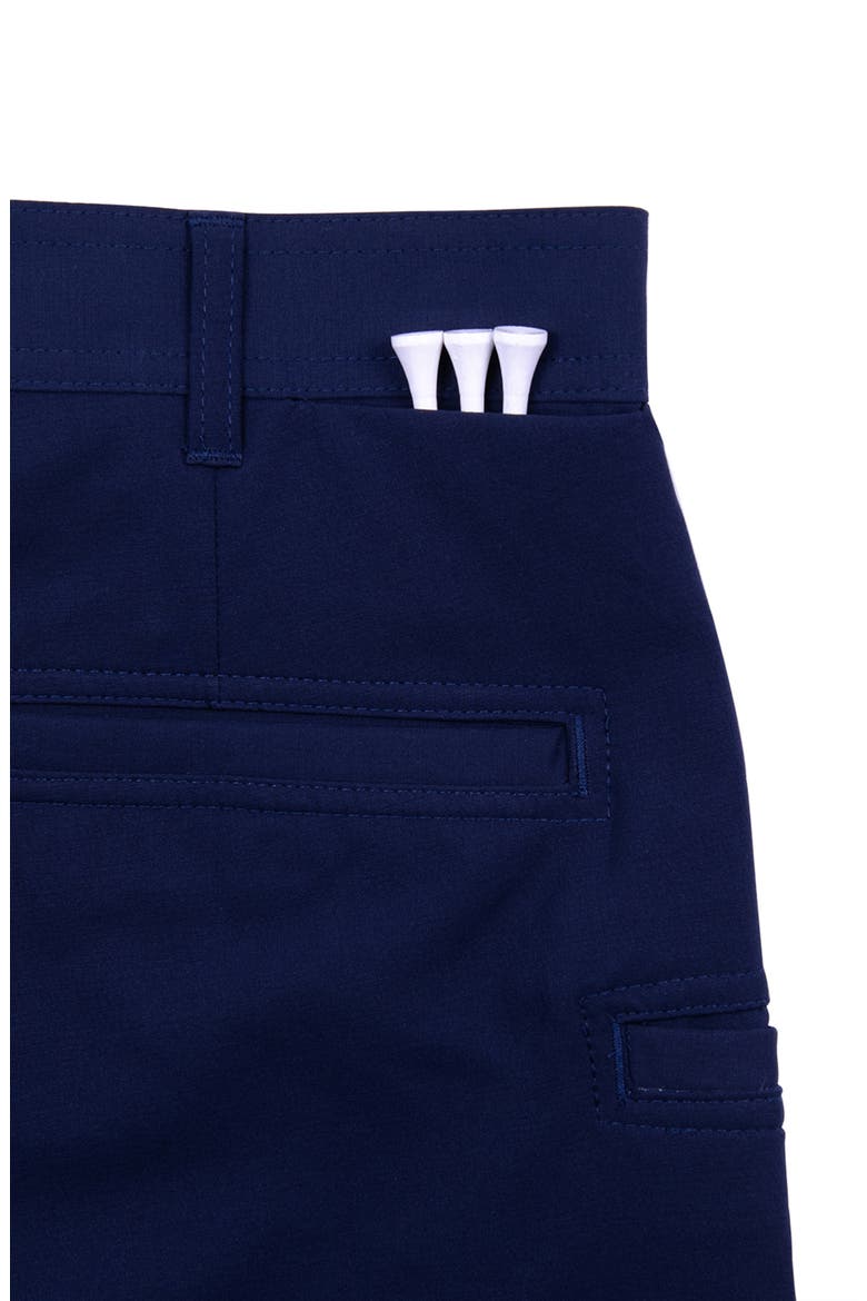 Regular Fit Solid Flat Front Recycled Performance Golf Pants, Alternate, color, MIDNIGHT