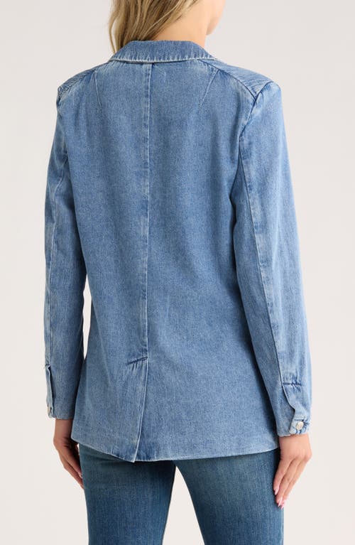 Rag & Bone Marcella Denim Blazer In Blue