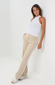 Anatomie Hanna Halter High Power Rib Halter Sweater Top