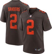 Nike Men's Nike Shedeur Sanders Brown Cleveland Browns Alternate Game Jersey