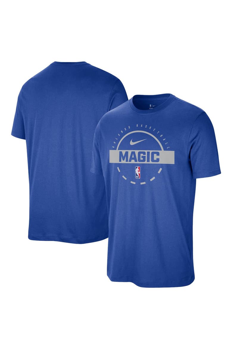 Men's Nike  Royal Orlando Magic Authentic Practice T-Shirt, Alternate, color, Royal