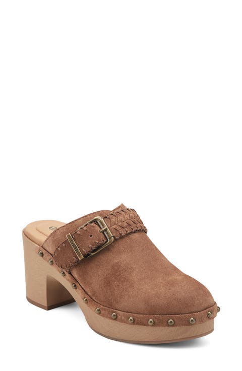 Gilly Leather Clog