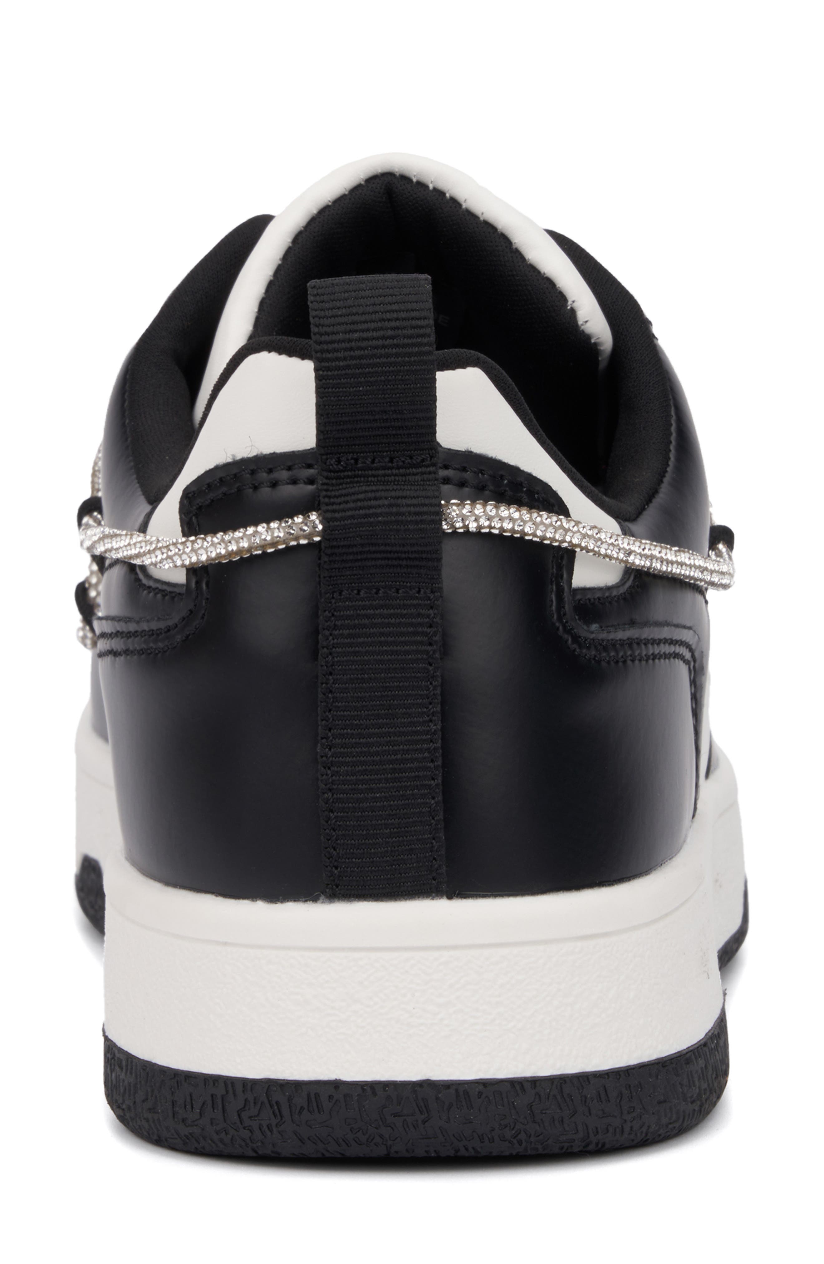 NEW YORK AND COMPANY Fable Metallic Sneaker, Alternate, color, 