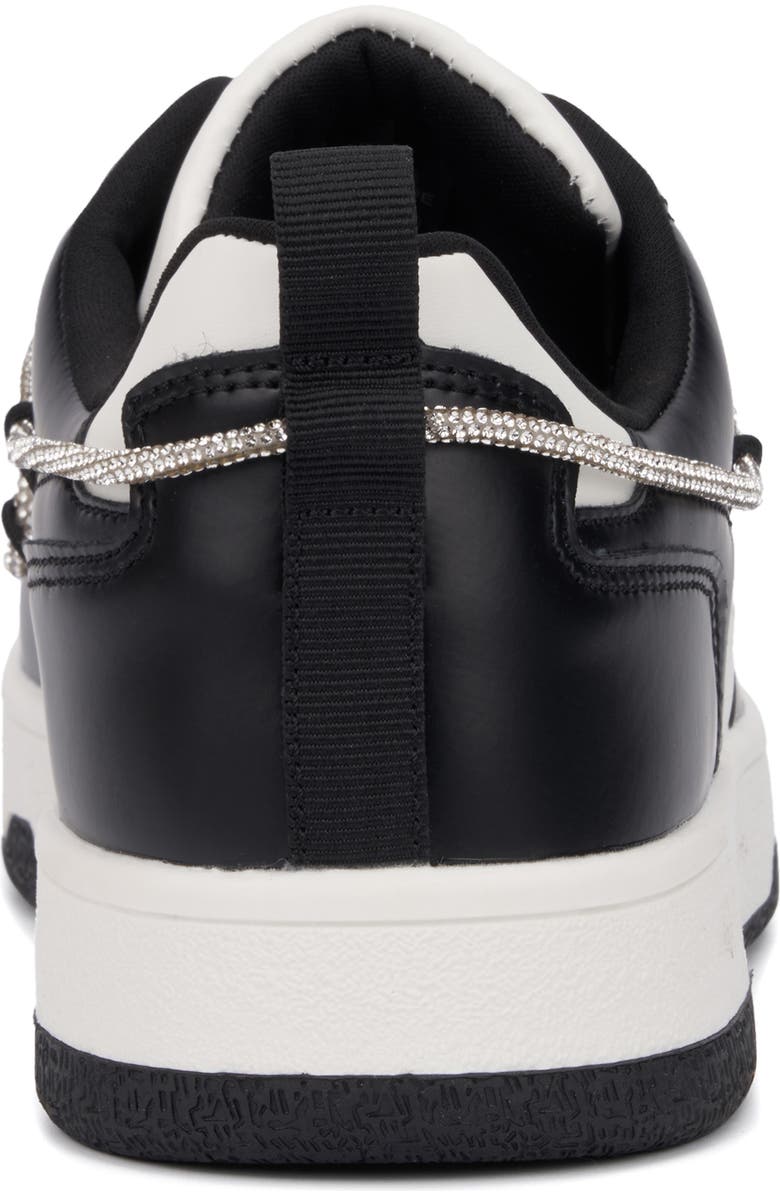 NEW YORK AND COMPANY Fable Metallic Sneaker, Alternate, color,