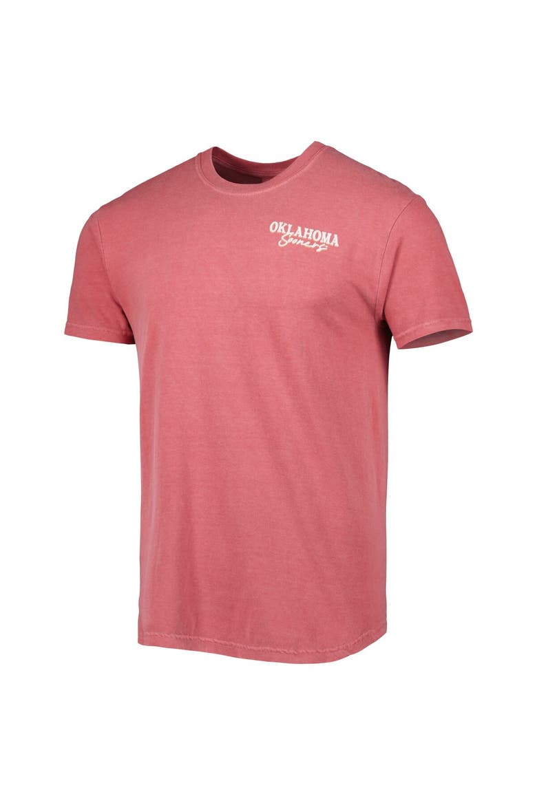 Men's Crimson Oklahoma Sooners Hyperlocal T-Shirt, Alternate, color, Crimson