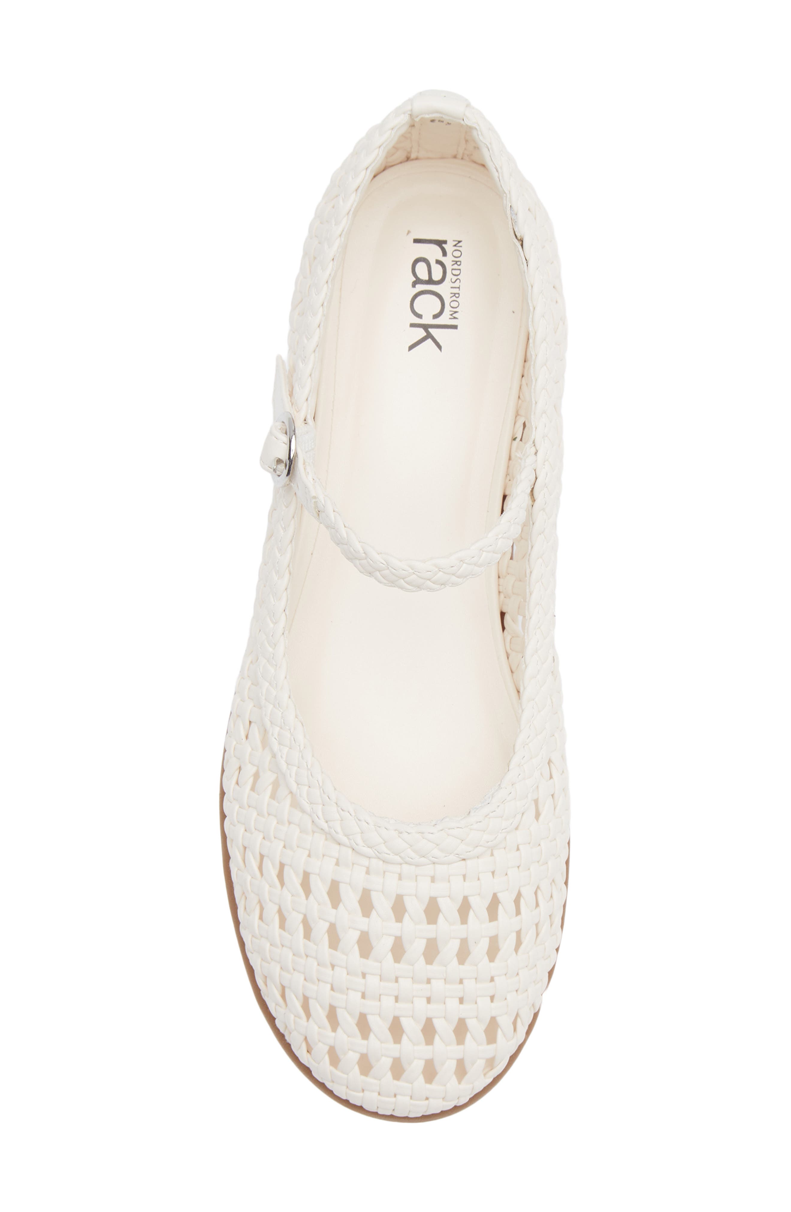 NORDSTROM RACK Kids' Mary Jane Flat, Alternate, color, Ivory
