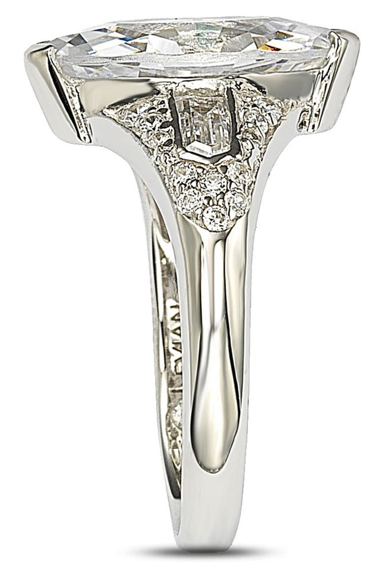 Marquise CZ Ring, Alternate, color, WHITE