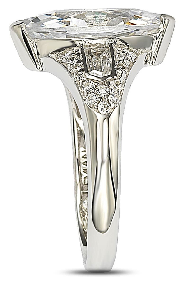 SUZY LEVIAN Marquise CZ Ring, Alternate, color, White