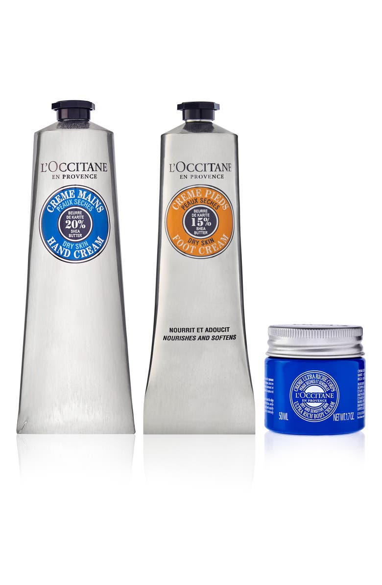 L'Occitane Shea Saviors Set (Limited Edition) $74 Value, Alternate, color,