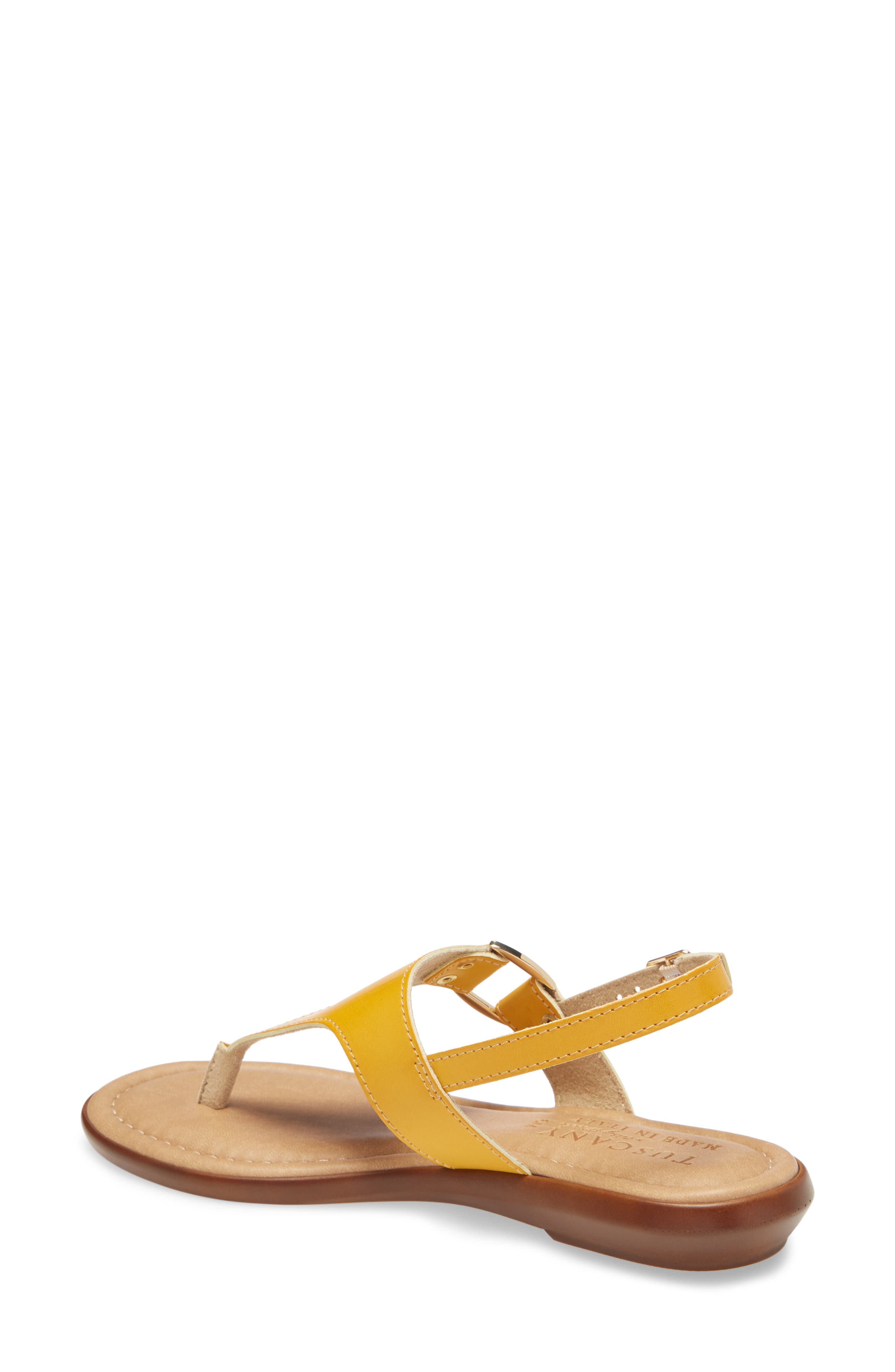 Karaleah Slingback Sandal, Alternate, color, YELLOW FAUX LEATHER