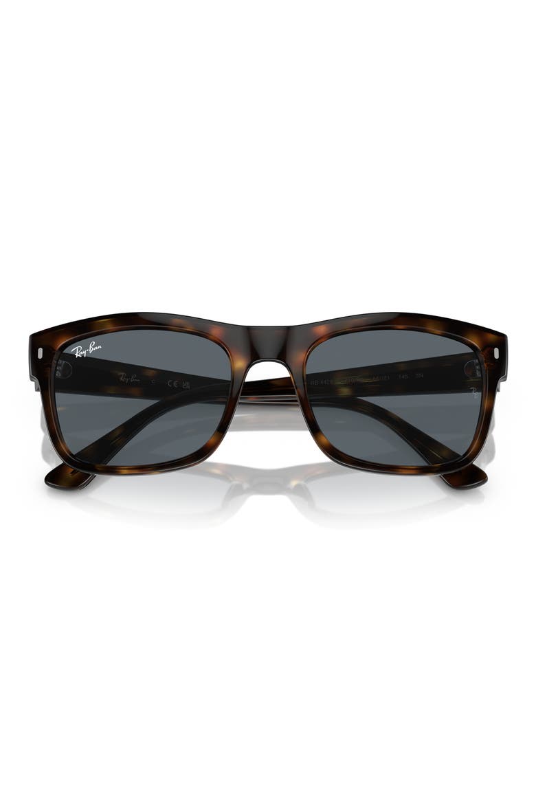 56mm Rectangular Sunglasses, Alternate, color, HAVANA