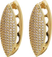 Panacea Pavé Hoop Earrings