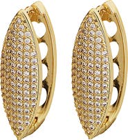 Panacea Pavé Hoop Earrings