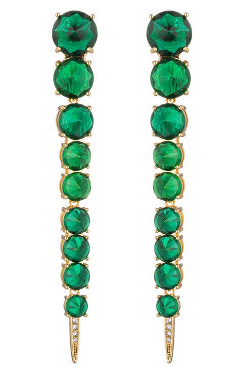 Harper Cubic Zirconia Drop Earrings