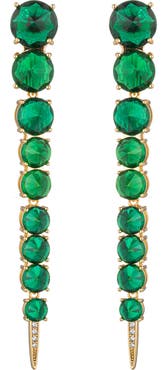 EYE CANDY LOS ANGELES Harper Cubic Zirconia Drop Earrings