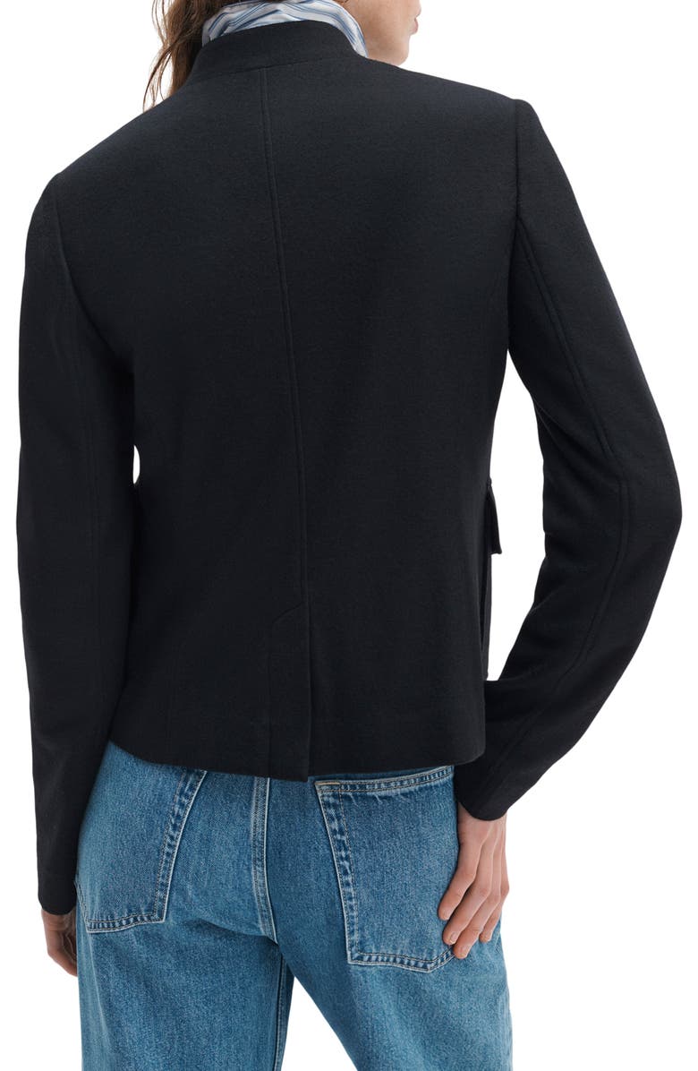 rag & bone Mercer Wool Jacket, Alternate, color, Black