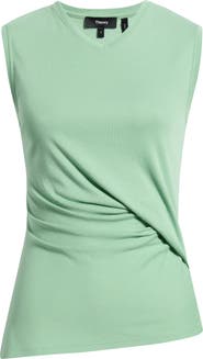 Theory Side Twist Modal & Pima Cotton Tank