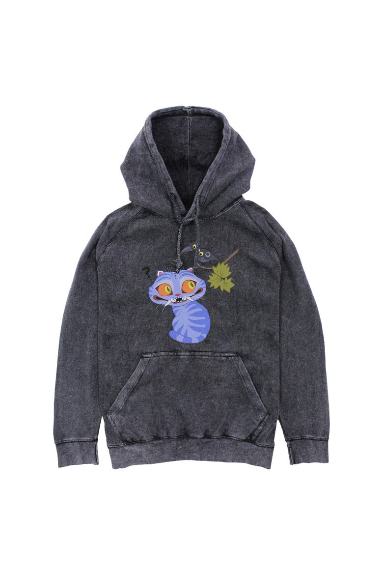 Men's Derpy And Magpie Lightweight Hoodie, Main, color, Black