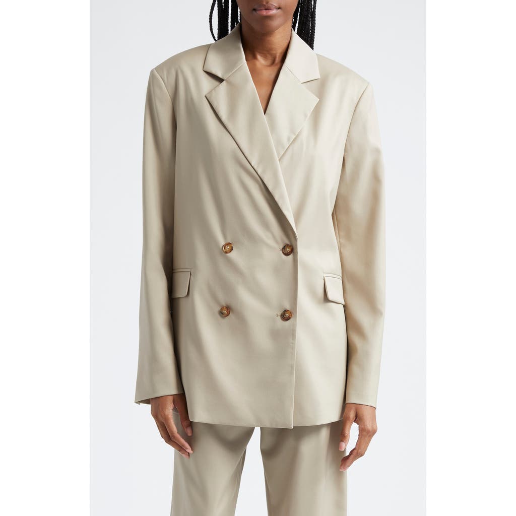 Shop Loulou De Saison Donau Oversize Wool Blazer