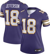 Nike Women's Nike Justin Jefferson  Purple Minnesota Vikings Alternate Legend Player Performance Top