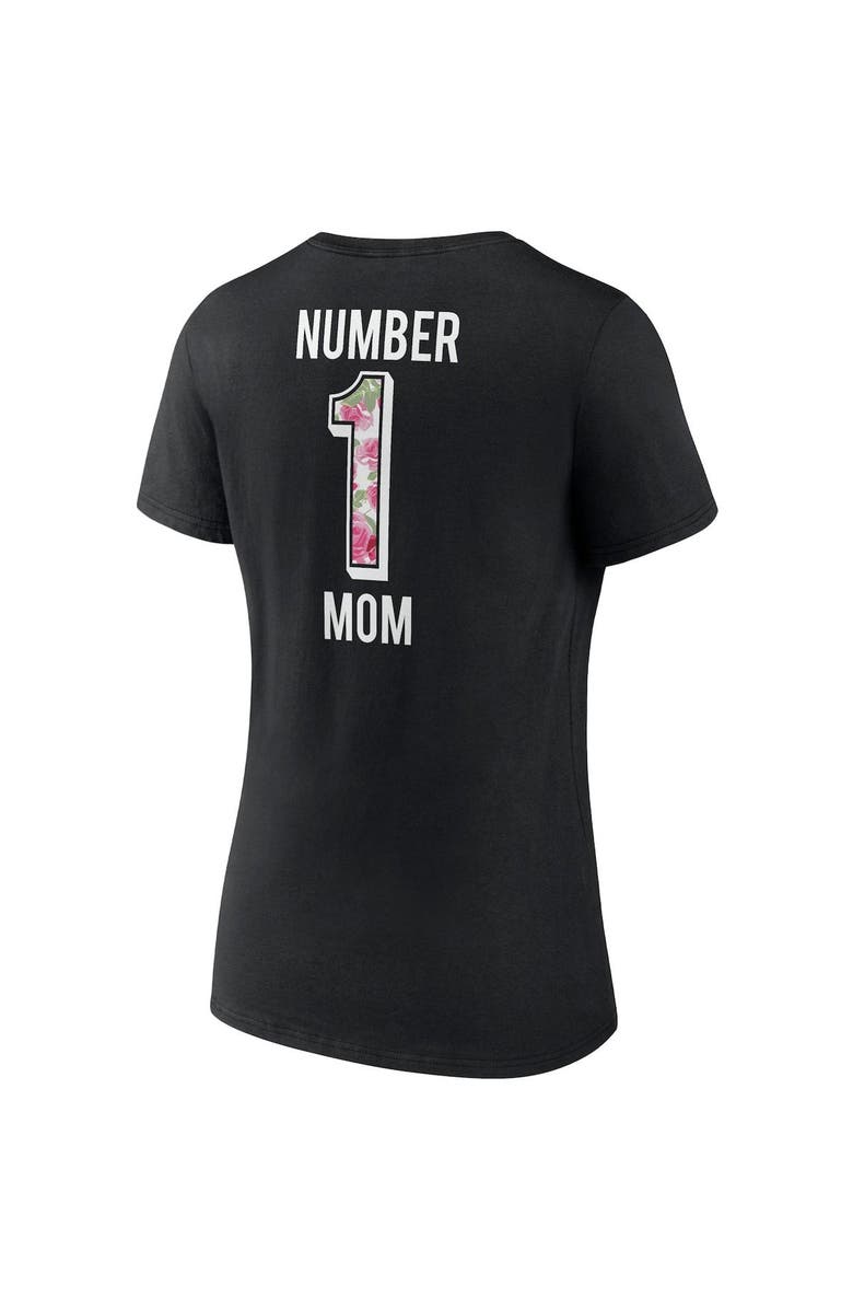 FANATICS Women's Fanatics Branded Black Cincinnati Bengals Team Mother's Day V-Neck T-Shirt, Alternate, color, Black