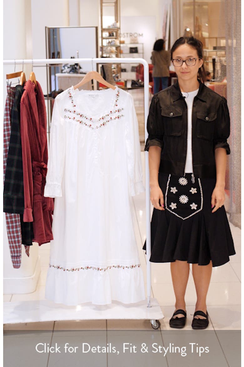 Long Sleeve Cotton Ballet Nightgown video