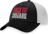 TOP OF THE WORLD Men's Top of the World Black/White Washington State Cougars Stockpile Trucker Snapback Hat