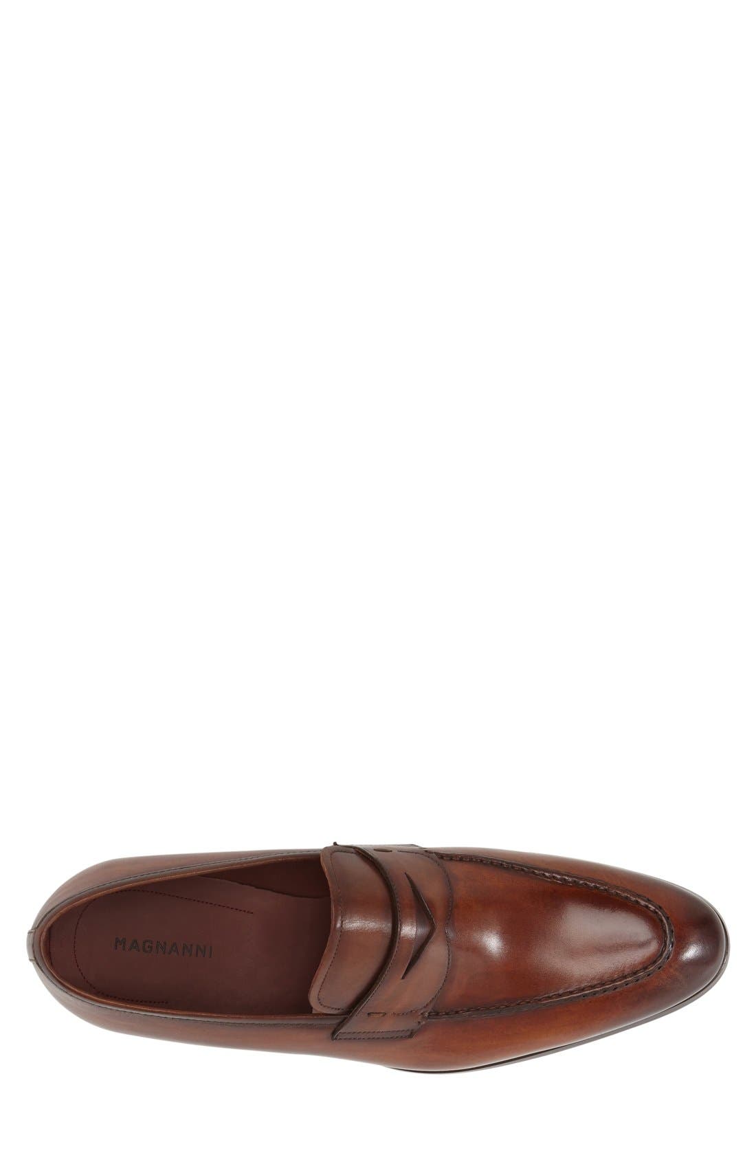 Magnanni 'Lemos' Penny Loafer, Alternate, color, 