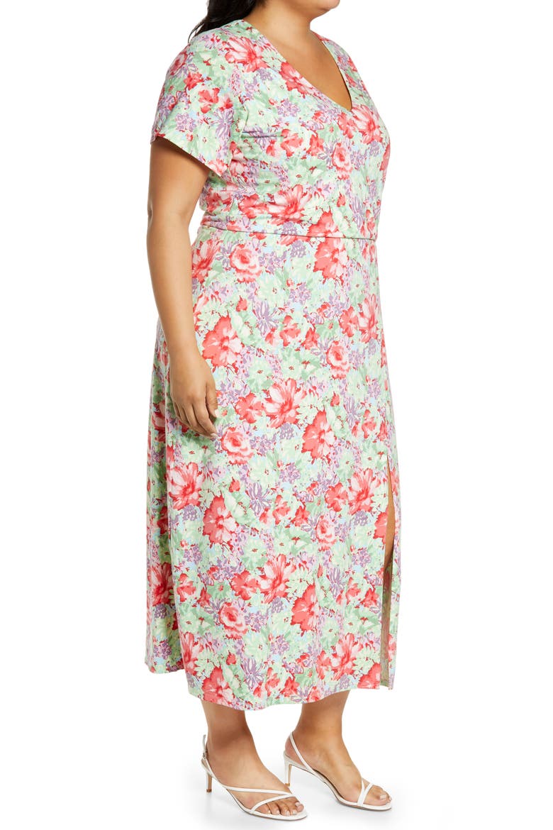 x BFF Alexa Dress, Alternate, color, CHERISE WATERCOLOR FLORAL
