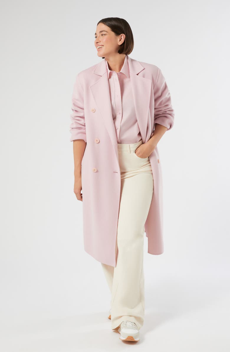 Marina Rinaldi Mrs. Sante Cotton Shirt, Alternate, color, Pink
