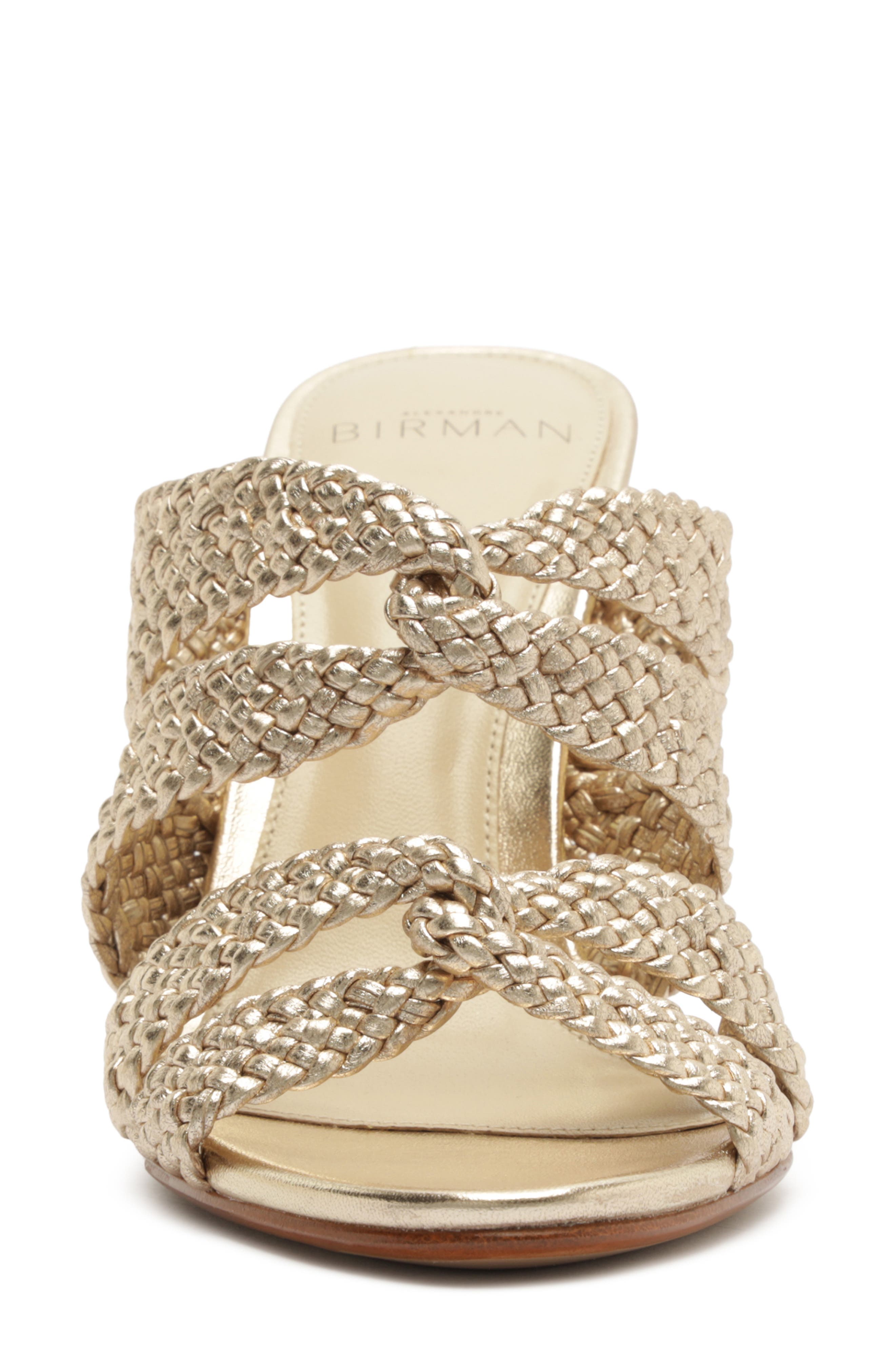 Sabrina Mule Sandal, Alternate, color, GOLDEN