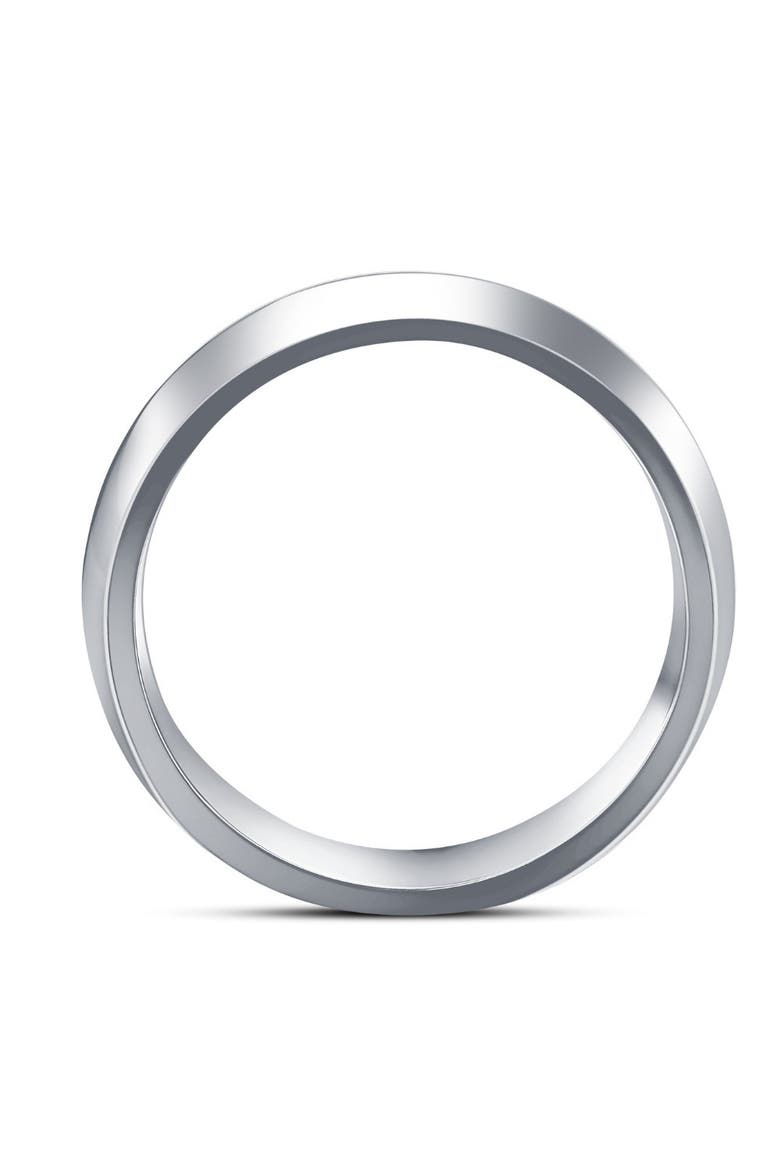 Men's Polished Tungsten 6mm Dome Comfort Fit Ring Wedding Band, Alternate, color, Tungsten