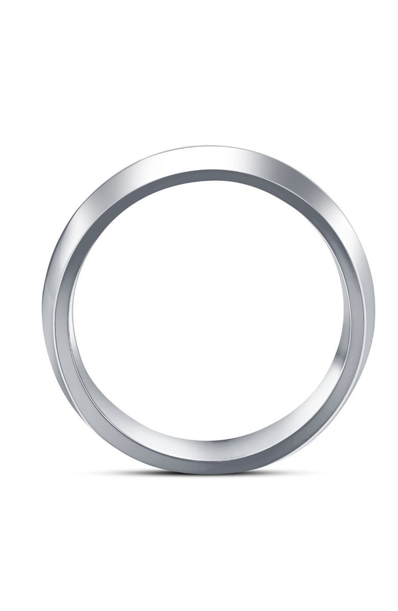 Bliss Diamond Men's Polished Tungsten 6mm Dome Comfort Fit Ring Wedding Band, Alternate, color, Tungsten