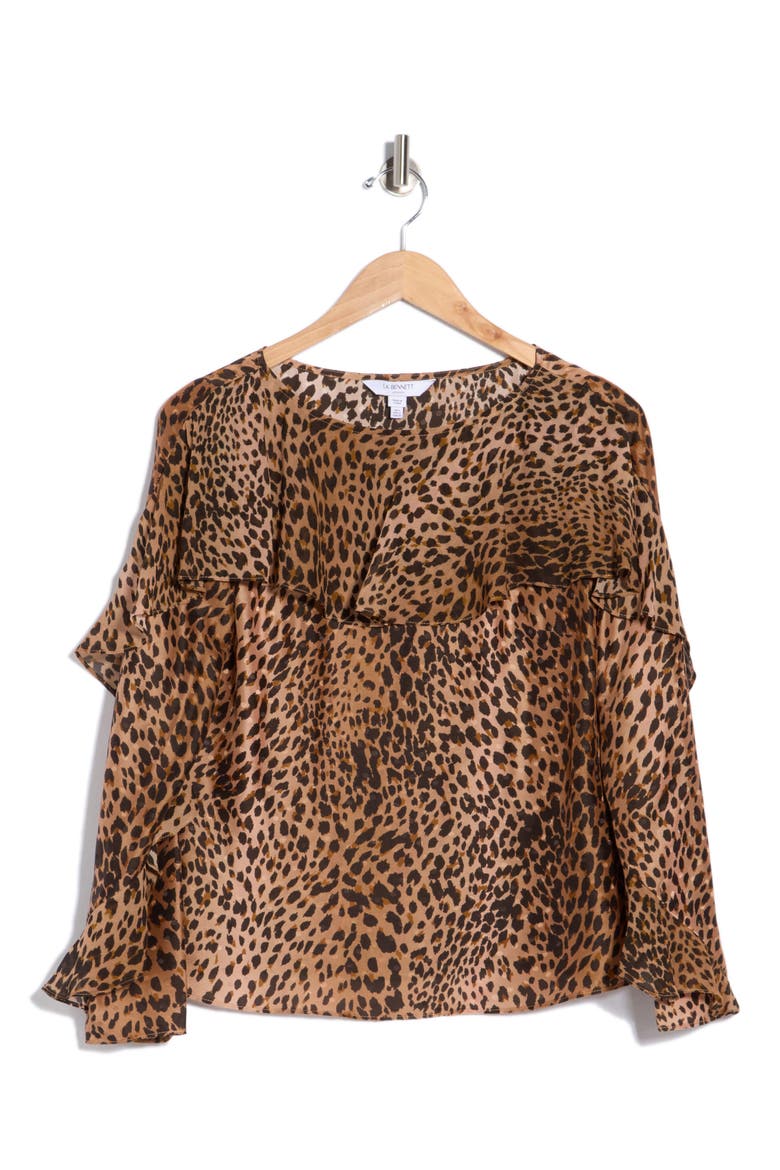 Edith Frill Top, Main, color, NATURAL MULTI