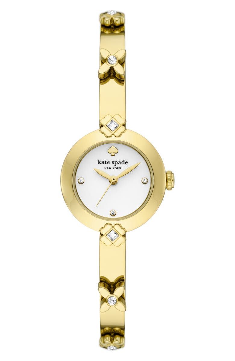 Kate Spade New York monroe bangle watch, 24mm case, Main, color, Gold