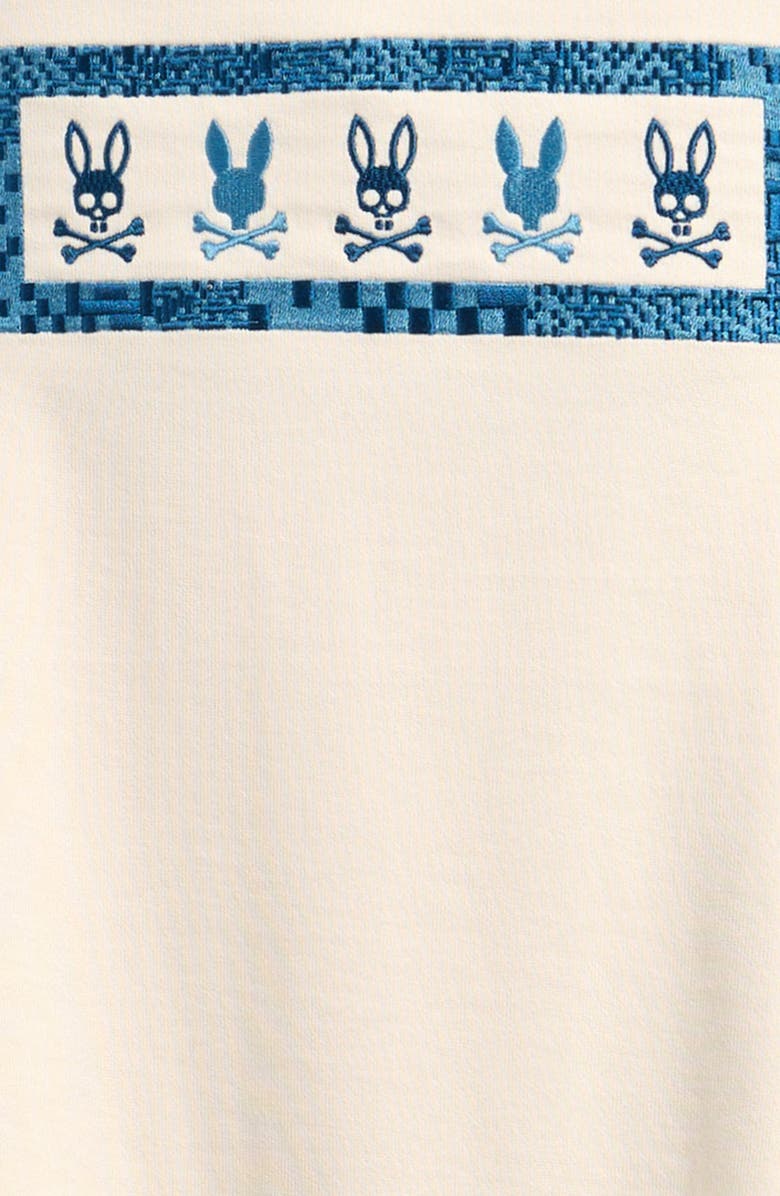 Psycho Bunny Kids' Cedric Graphic Relaxed Fit T-Shirt, Alternate, color, Pristine