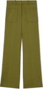 Reiss Priya Patch Pocket Wide Leg Pants