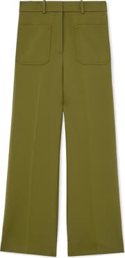 Reiss Priya Patch Pocket Wide Leg Pants