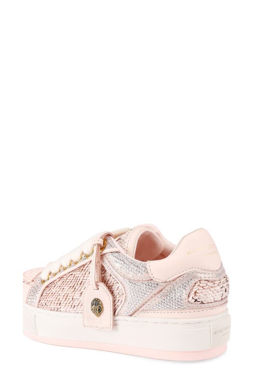 Kurt Geiger London Southbank Tag Platform Sneaker In White