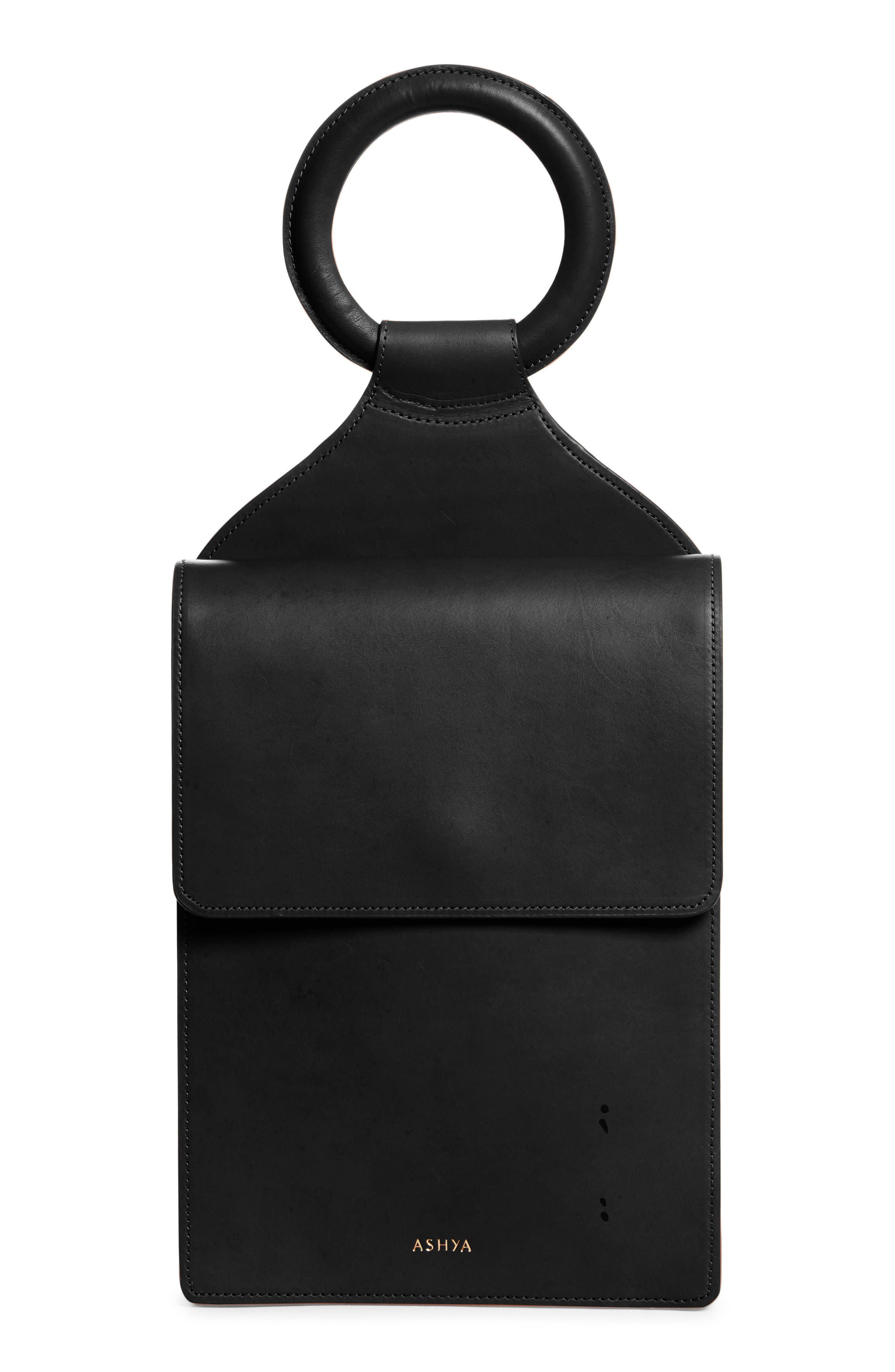 ASHYA Shema Leather Slingback Bag, Alternate, color, 