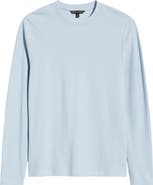 Robert Barakett Sorrell Long Sleeve Cotton Blend T-Shirt