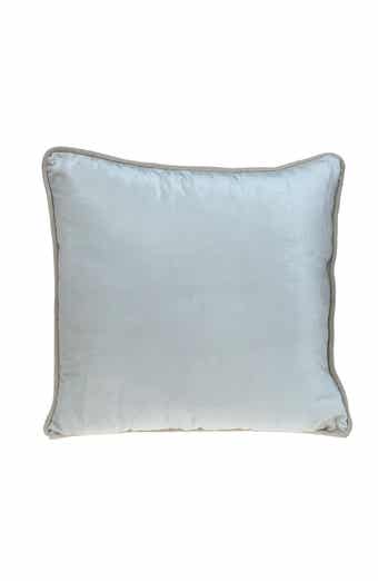 PARKLAND COLLECTION Maia Transitional White Throw Pillow
