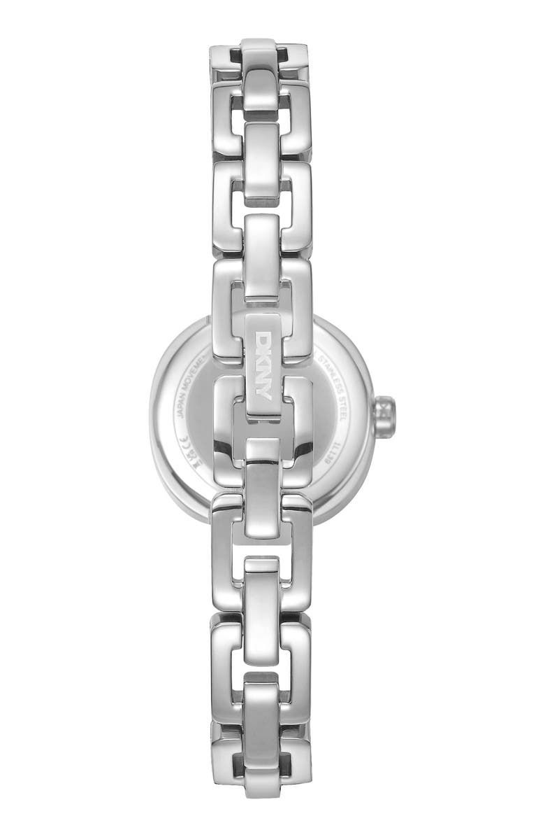 DKNY L 139 Bracelet Watch, Alternate, color, Black/ Silver
