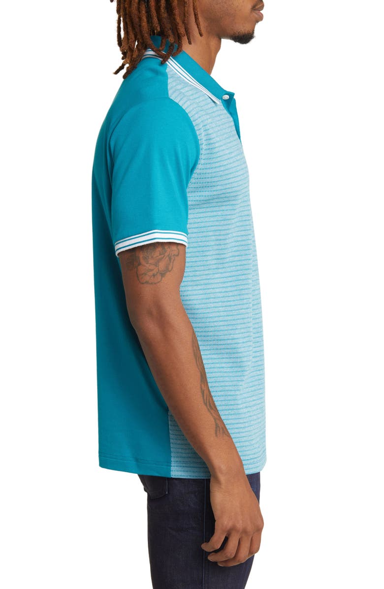 Original Penguin Tipped Interlock Polo, Alternate, color, 