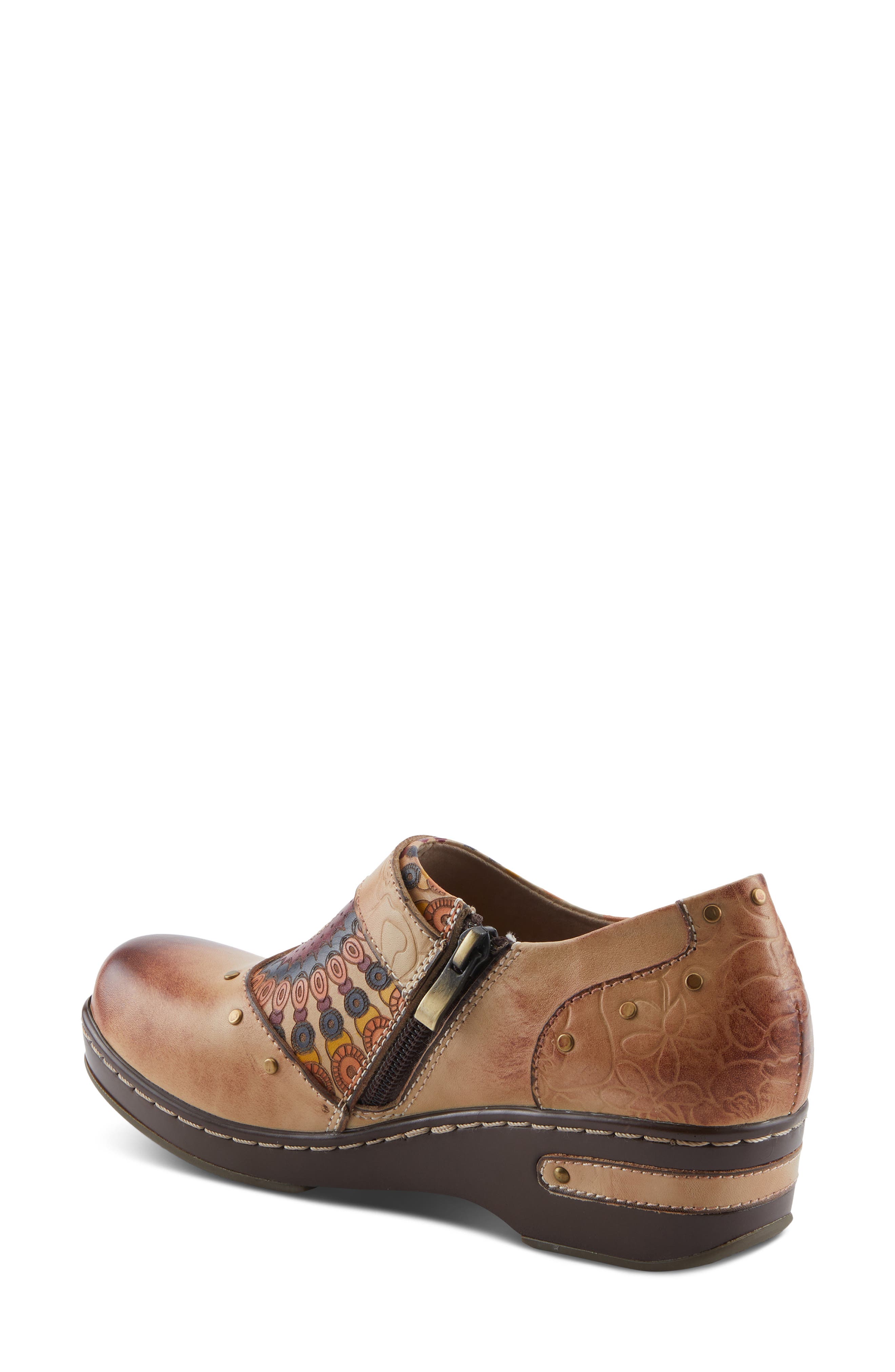 L
Artiste by Spring Step Shaded Clog, Alternate, color, Beige Multi